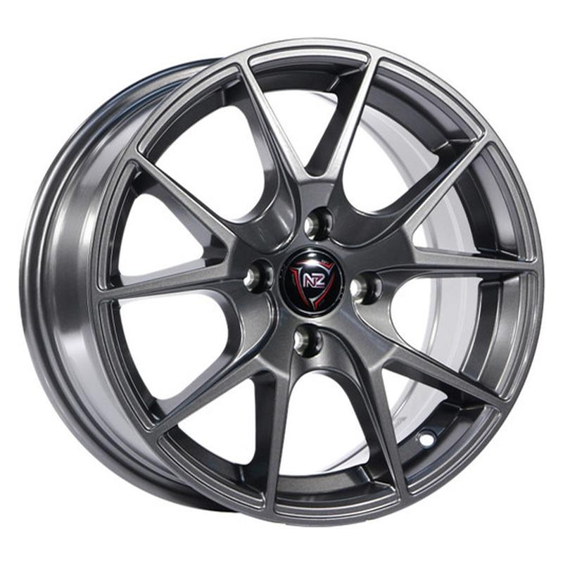 Литой колесный диск NZ H-04 Graphite 7,0x15 4x100 ET42 D60,1