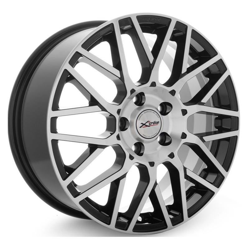 Литой колесный диск X-trike X-131 BKFP 7,0x17 5x114,3 ET40 D66,1