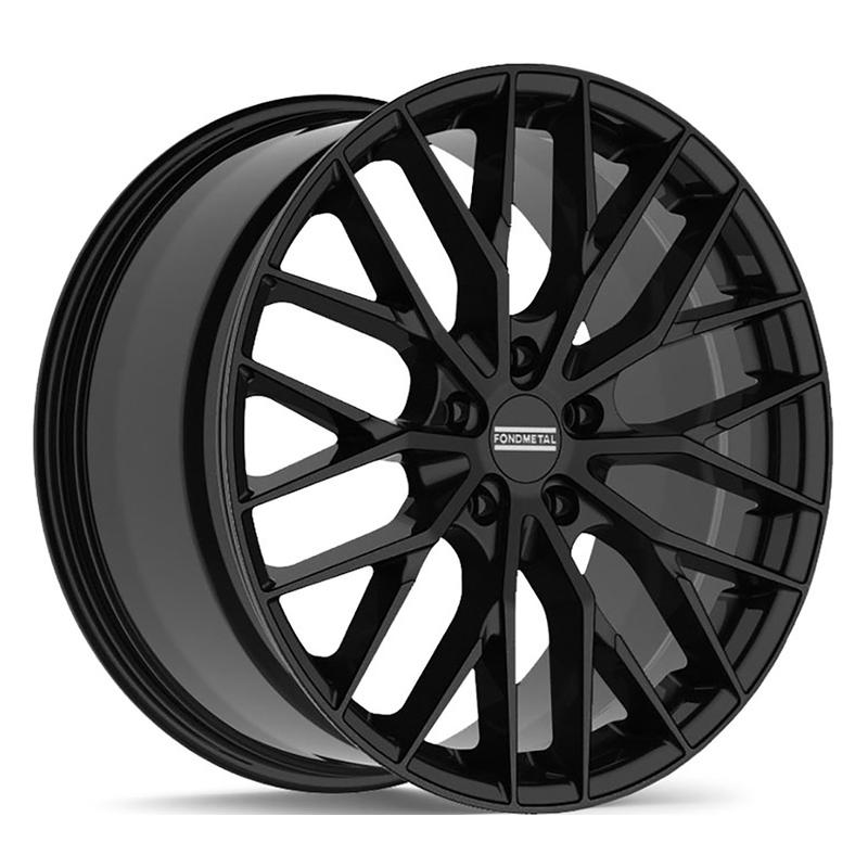 Литой колесный диск Fondmetal Makhai Glossy Black 8,5x19 5x112 ET32 D66,5