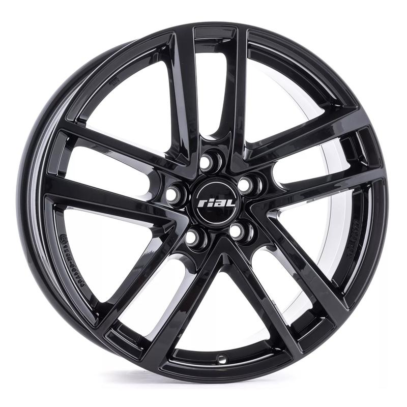 Литой колесный диск Rial Astorga Diamond Black 8,0x18 5x112 ET44 D57,1