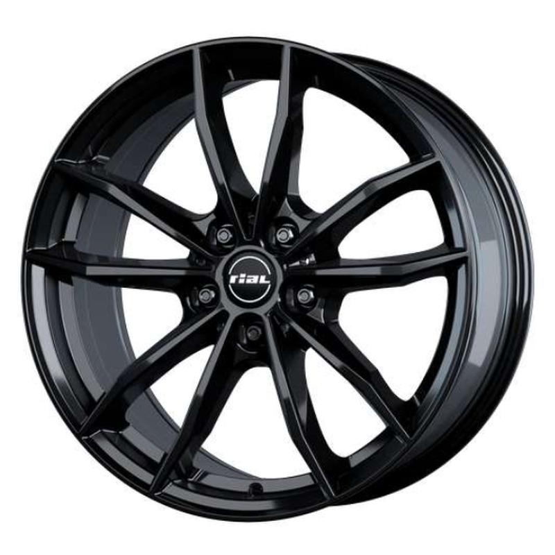 Литой колесный диск Rial X12 Diamond Black 7,0x17 5x112 ET40 D57,1