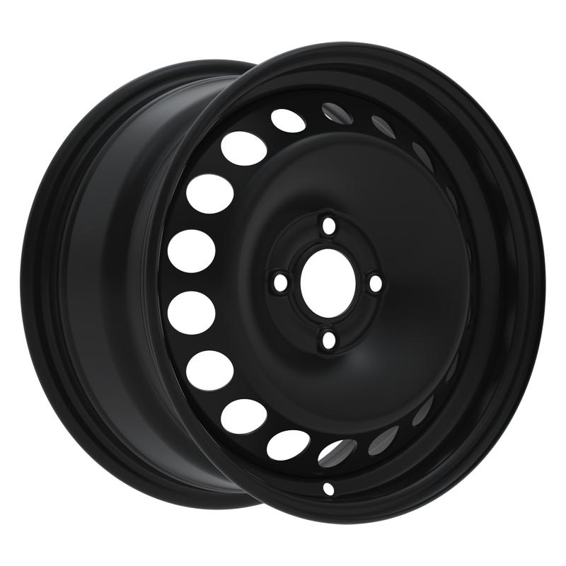 Штампованный стальной диск Accuride 615003 6,5x15 4x108 ET27 D65,1 черный
