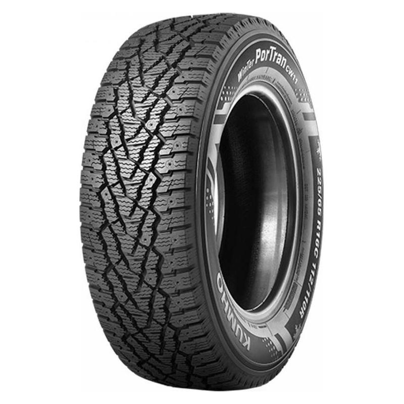 Легкогрузовые шипуемые зимние шины Kumho Winter PorTran CW11 205/65R16C 107/105R