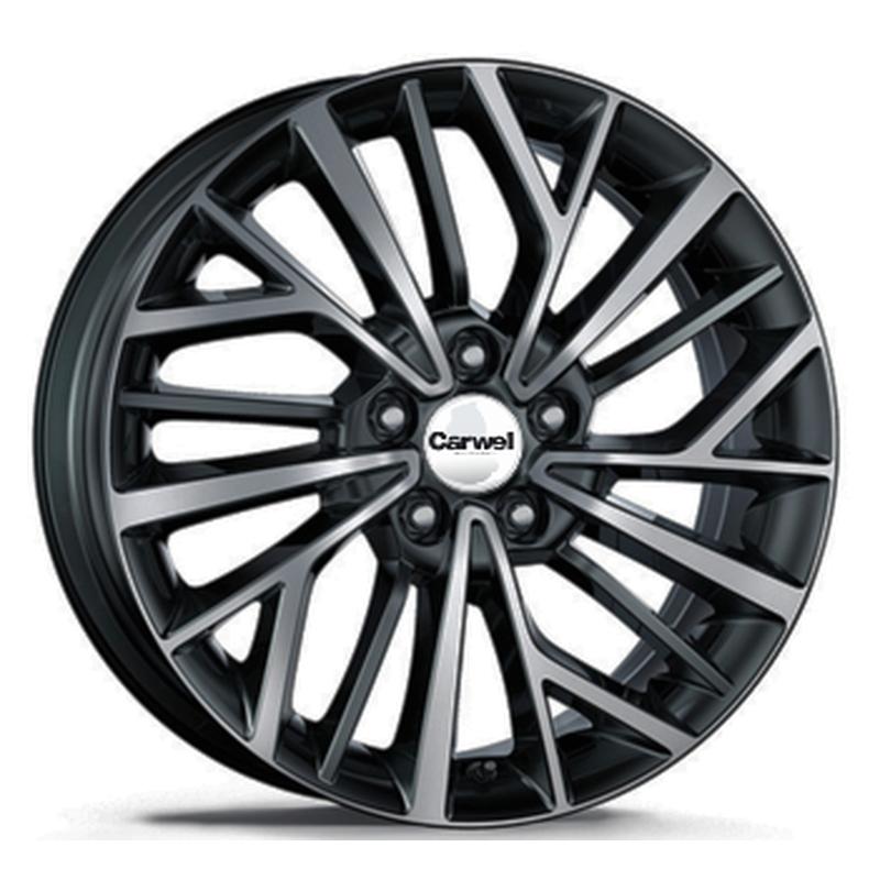 Литой колесный диск Carwel Токо ABT 7,0x17 5x114,3 ET48,5 D67,1