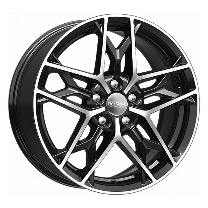 Литой колесный диск K&K КС894 Optima алмаз черный 7,5x17 5x114,3 ET52,5 D67,1