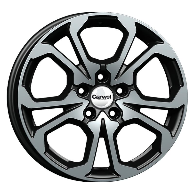 Литой колесный диск Carwel Ванда AB 6,5x17 5x114,3 ET50 D54,1