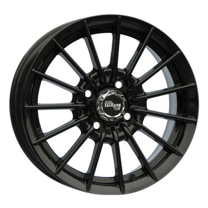 Литой колесный диск TechLine 302 BL 5,5x13 4x98 ET28 D58,6