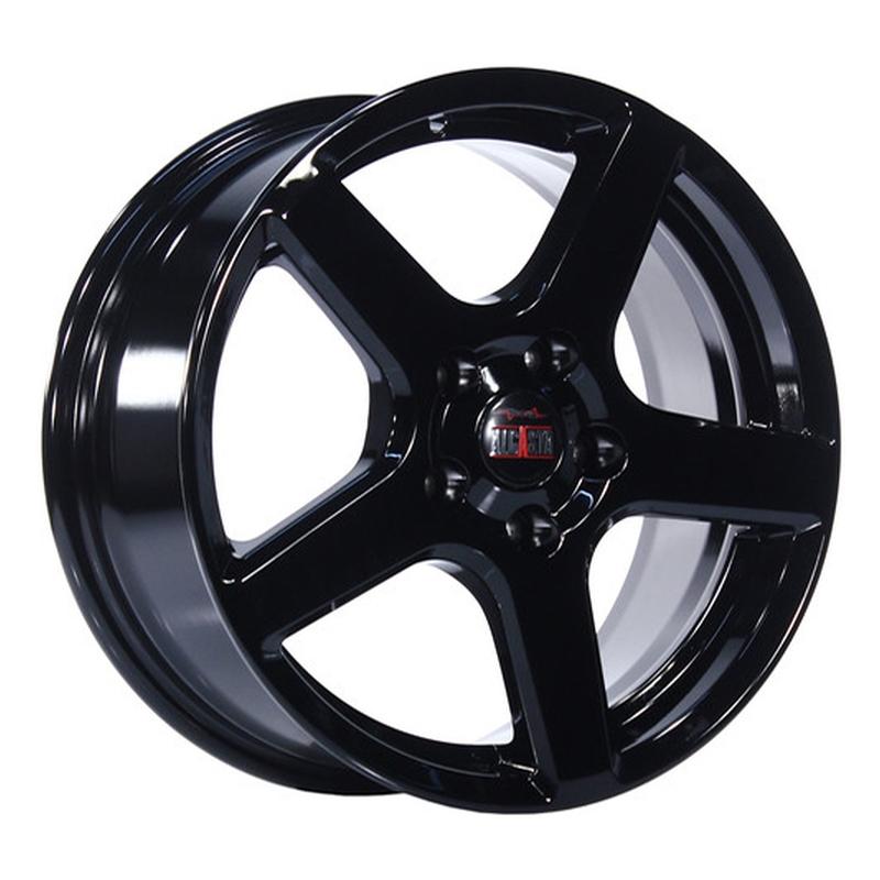 Литой колесный диск Alcasta M62 Black 6,0x15 4x100 ET46 D54,1