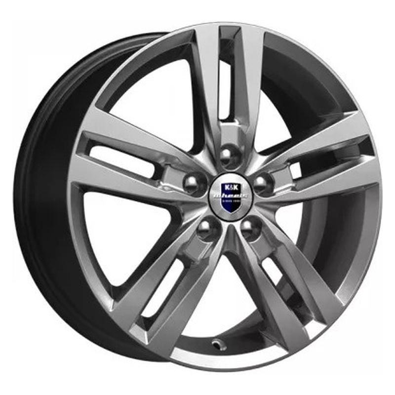 Литой колесный диск K&K КС868 Rassvet дарк платинум 6,5x16 5x100 ET38 D67,1