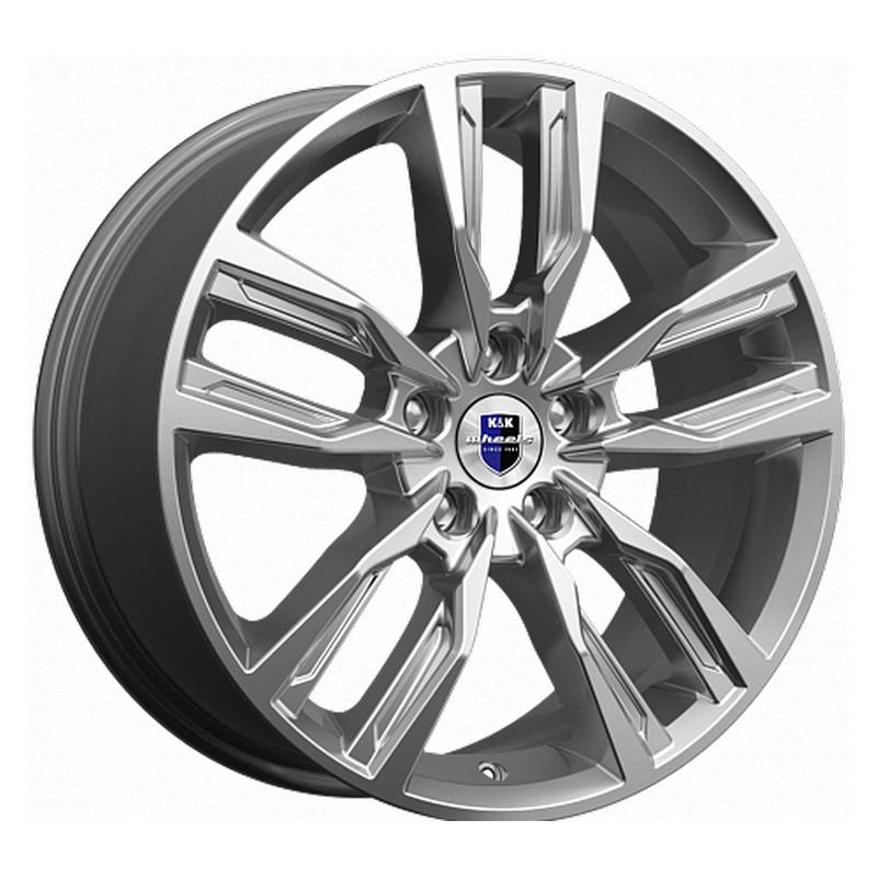 Литой колесный диск K&K КС901 Борэй дарк платинум 8,0x18 5x114,3 ET35 D67,1