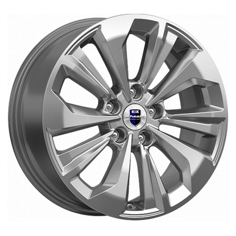 Литой колесный диск K&K КС936 Авиор дарк платинум 7,0x17 5x114,3 ET45 D66,1