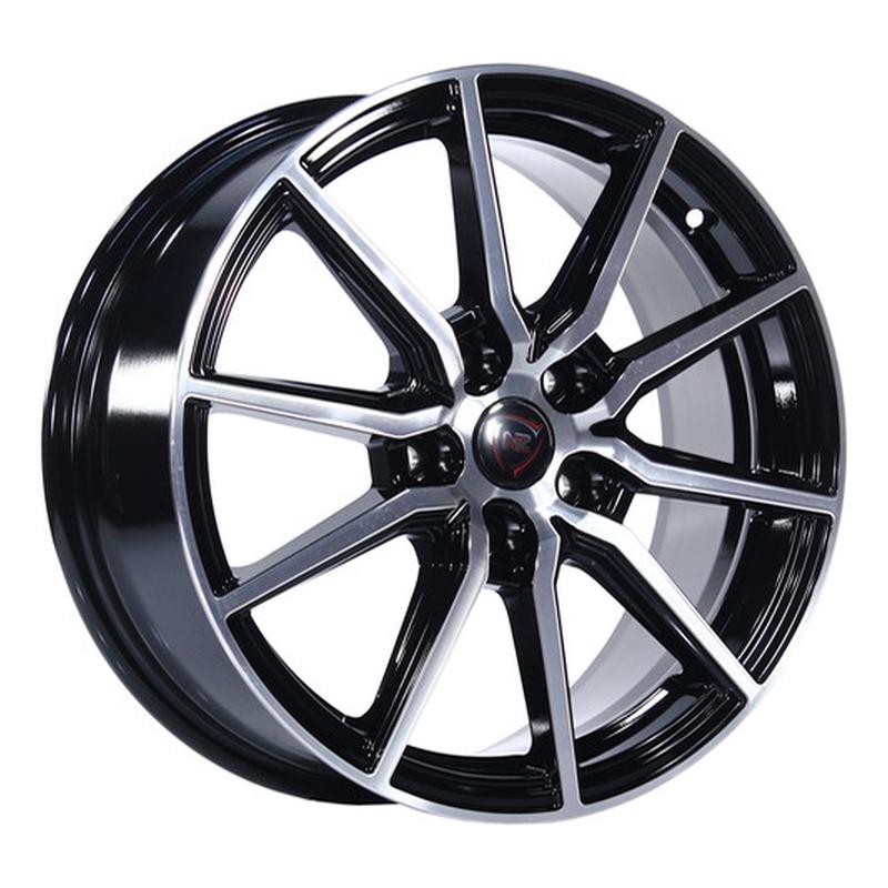 Литой колесный диск NZ R-03 BKF 7,0x17 5x114,3 ET40 D66,1