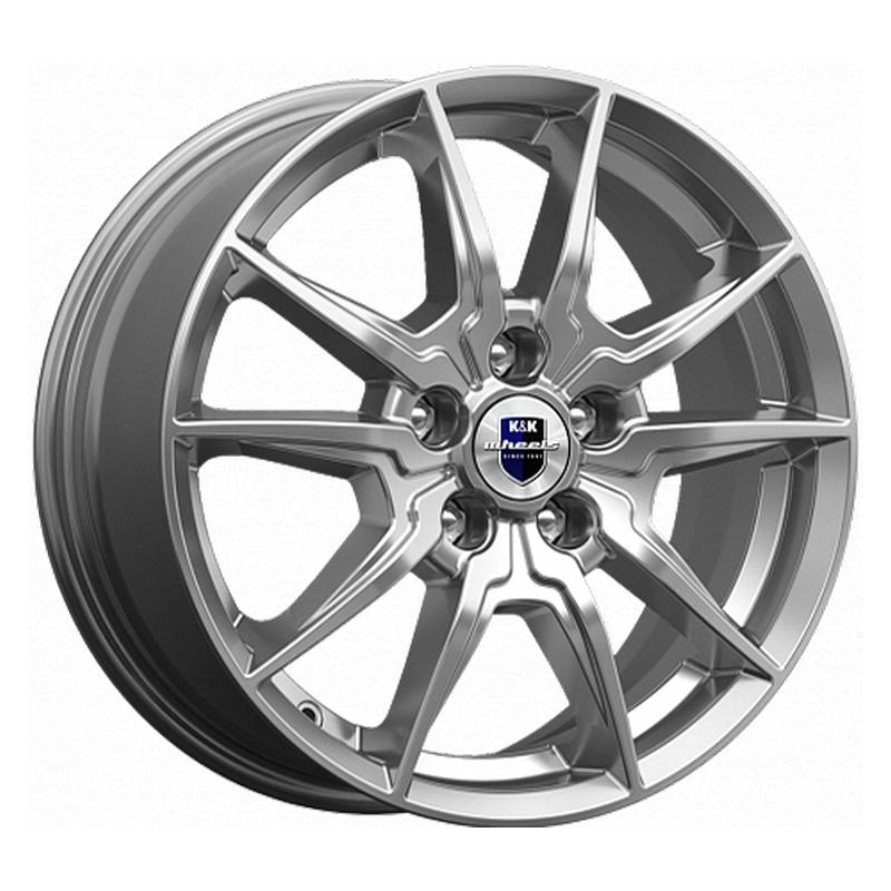 Литой колесный диск K&K КС886 Адамар дарк платинум 6,5x16 5x100 ET40 D67,1
