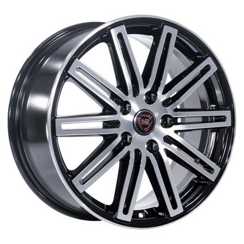 Литой колесный диск NZ R-01 BKF 7,0x17 5x110 ET39 D65,1