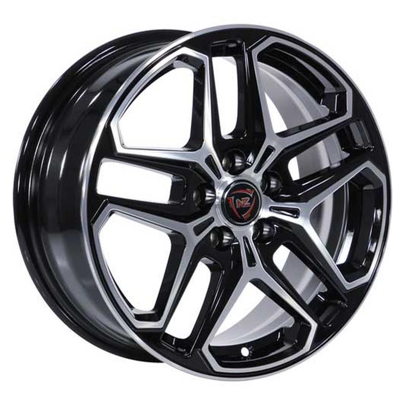 Литой колесный диск NZ R-04 BKF 6,5x16 5x112 ET50 D57,1