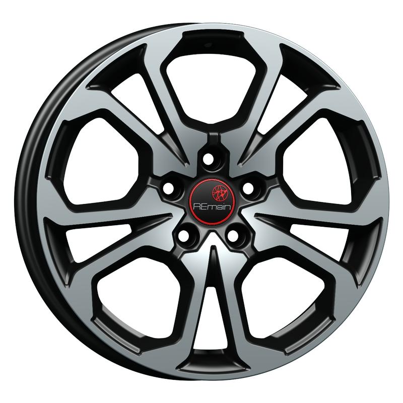 Литой колесный диск Вектор R242 ASX алмаз черный 7,0x17 5x114,3 ET50 D67,1