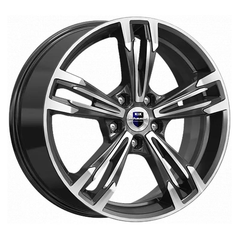 Литой колесный диск K&K КС935 Karrera Light алмаз черный 7,0x18 5x108 ET33 D67,1