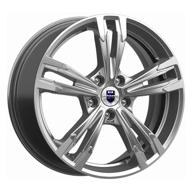Литой колесный диск K&K КС935 Karrera Light дарк платинум брайт 7,0x18 5x114,3 ET45 D67,1