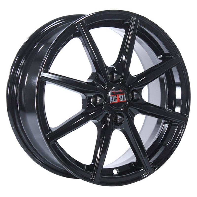 Литой колесный диск Alcasta M63 Black 6,0x15 4x100 ET37 D60,1