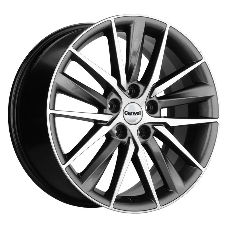 Литой колесный диск Carwel Алдан AGR 8,0x18 5x108 ET47 D60,1
