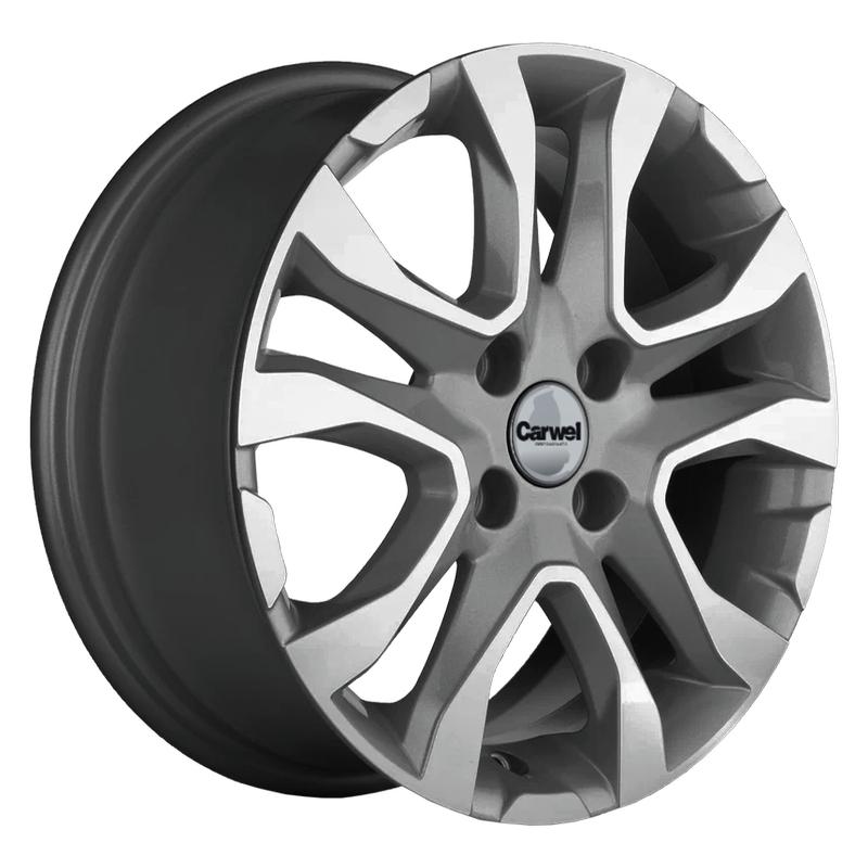 Литой колесный диск Carwel Тобол AGR 6,0x15 4x100 ET40 D60,1