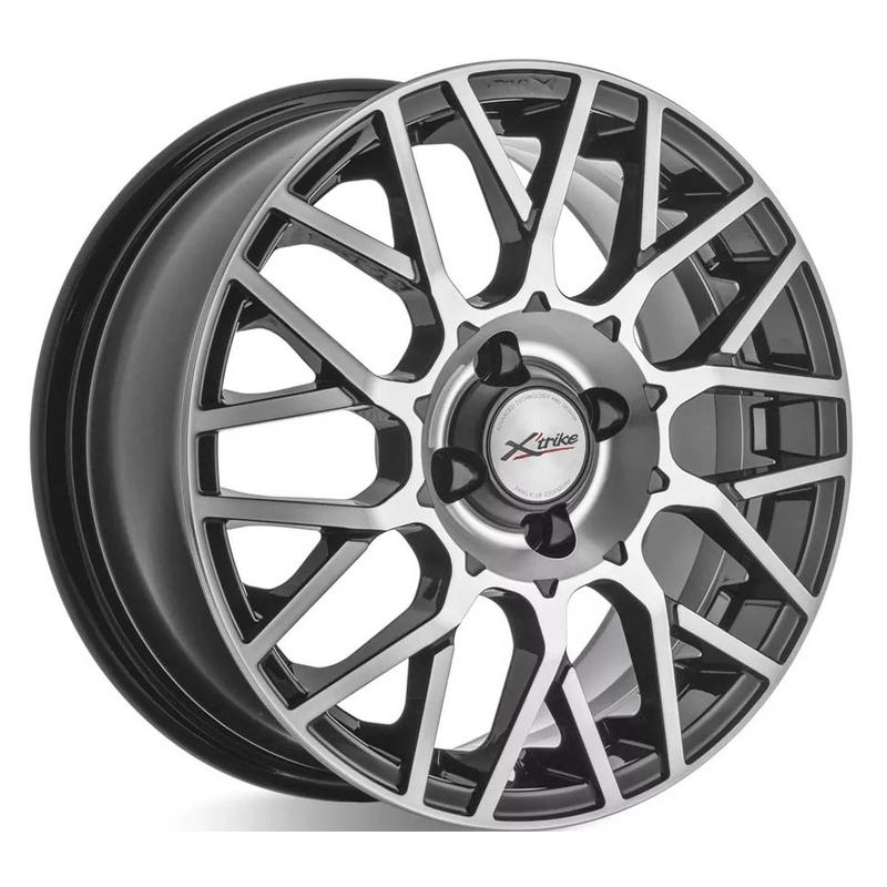 Литой колесный диск X-trike X-132 BKFP 6,0x15 4x100 ET40 D60,1