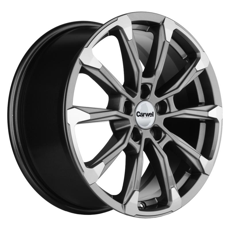 Литой колесный диск Carwel Ишим AGR 7,5x18 5x108 ET47 D60,1