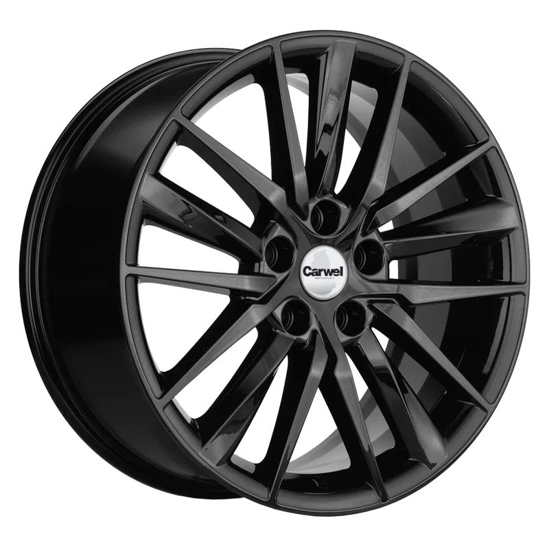Литой колесный диск Carwel Алдан BL 8,0x18 5x108 ET46 D63,4