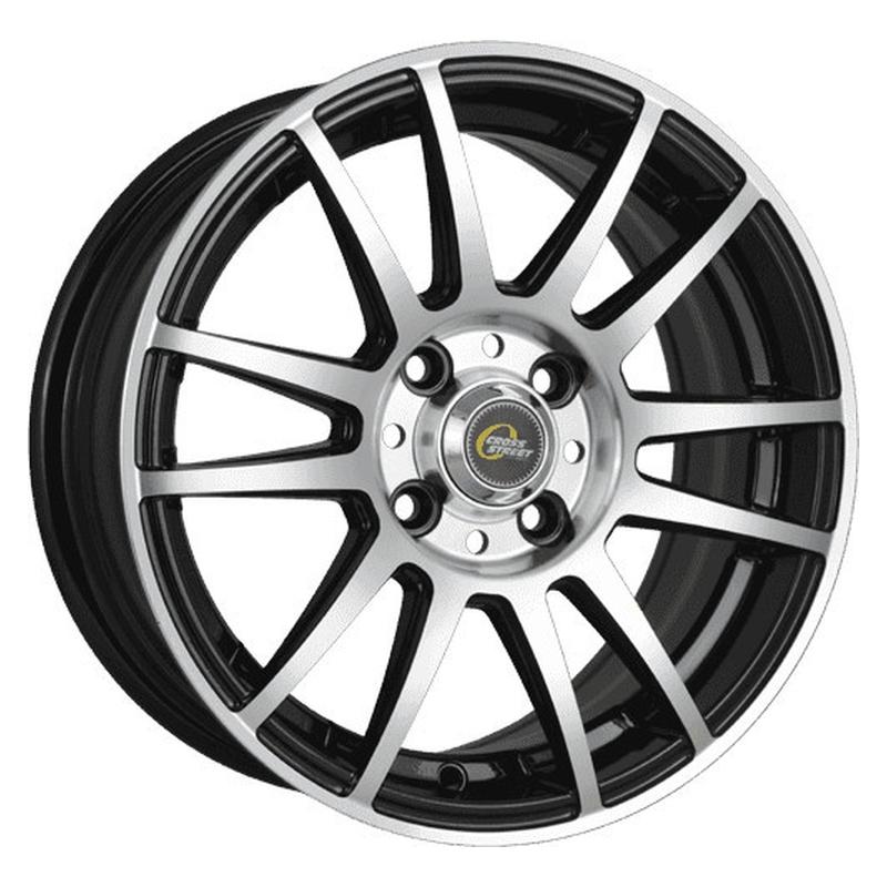Литой колесный диск CrossStreet Y4917 BKF 6,5x16 5x114,3 ET50 D67,1