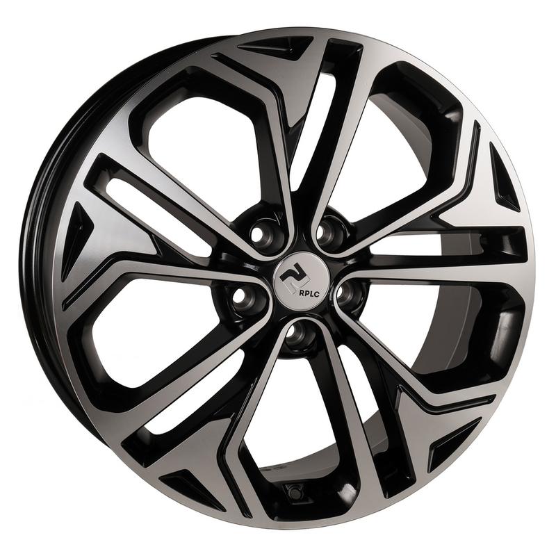 Литой колесный диск Hyundai Replica HY91 BFP 8,0x19 5x114,3 ET51 D67,1