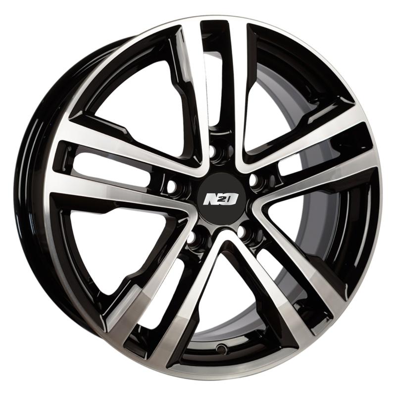 Литой колесный диск N2O V2197 BFP 6,5x16 5x114,3 ET45 D67,1