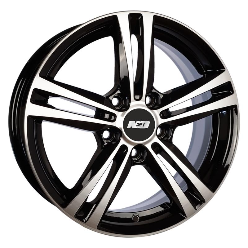 Литой колесный диск N2O V2217 BFP 6,0x16 5x112 ET43 D57,1