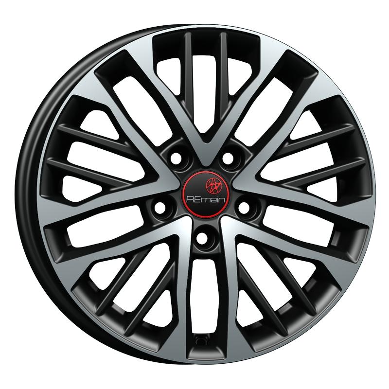 Литой колесный диск Вектор R238 A Karoq алмаз черный 6,0x16 5x112 ET43 D57,1