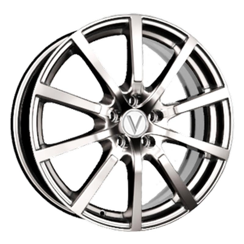 Литой колесный диск Вектор K102 сильвер S 7,0x17 5x100 ET40 D57,1
