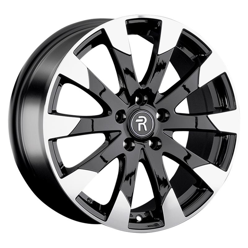 Литой колесный диск Volvo Replica V58 BKF 7,5x17 5x108 ET50,5 D63,3