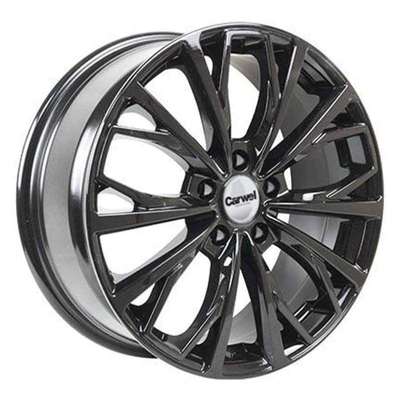 Литой колесный диск Carwel Кема R038 BL 7,0x18 5x114,3 ET45 D60,1
