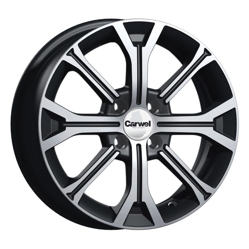 Литой колесный диск Carwel Кизи AB 6,0x15 4x100 ET50 D60,1