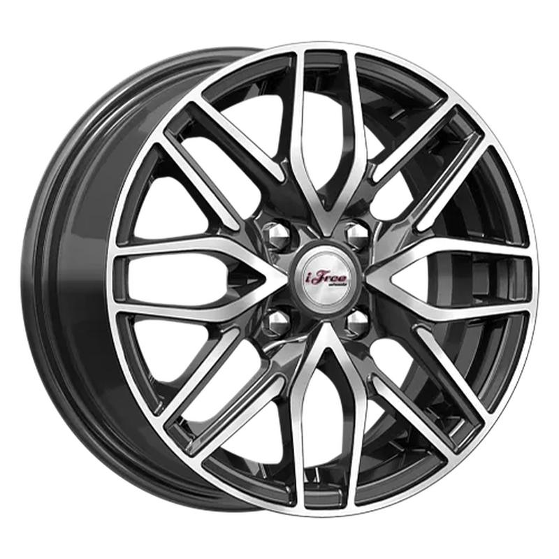 Литой колесный диск iFree Кайкос KC1001 блэк джек 5,5x14 4x100 ET40 D60,1