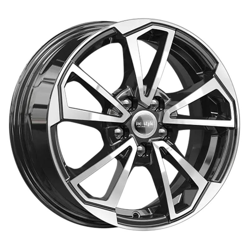 Литой колесный диск K&K КС1005 Rapid алмаз черный 6,0x15 5x100 ET38 D57,1