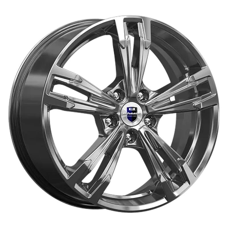 Литой колесный диск K&K КС935 Karrera Light кварц 7,0x18 5x108 ET33 D67,1