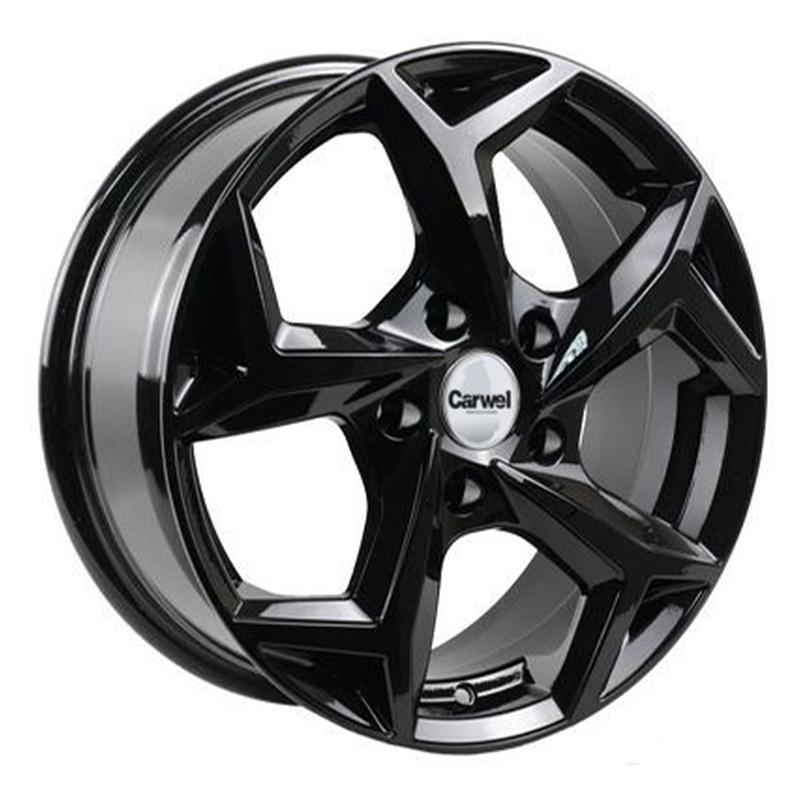 Литой колесный диск Carwel Тосна R066 BL 6,5x16 5x114,3 ET50 D66,1