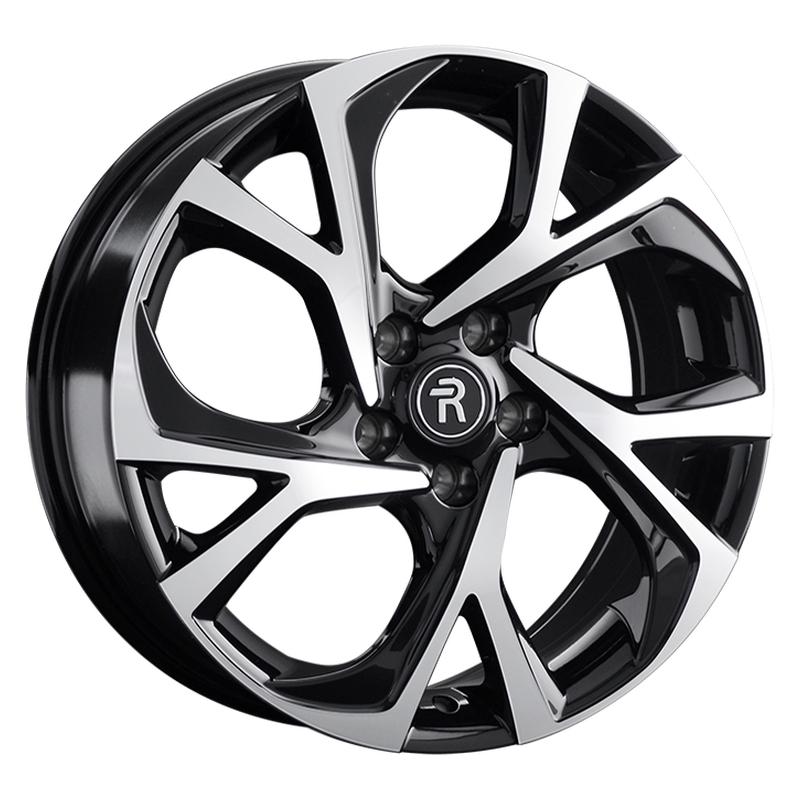 Литой колесный диск Geely Replica GL39 BKFP 7,0x18 5x114,3 ET53 D54,1