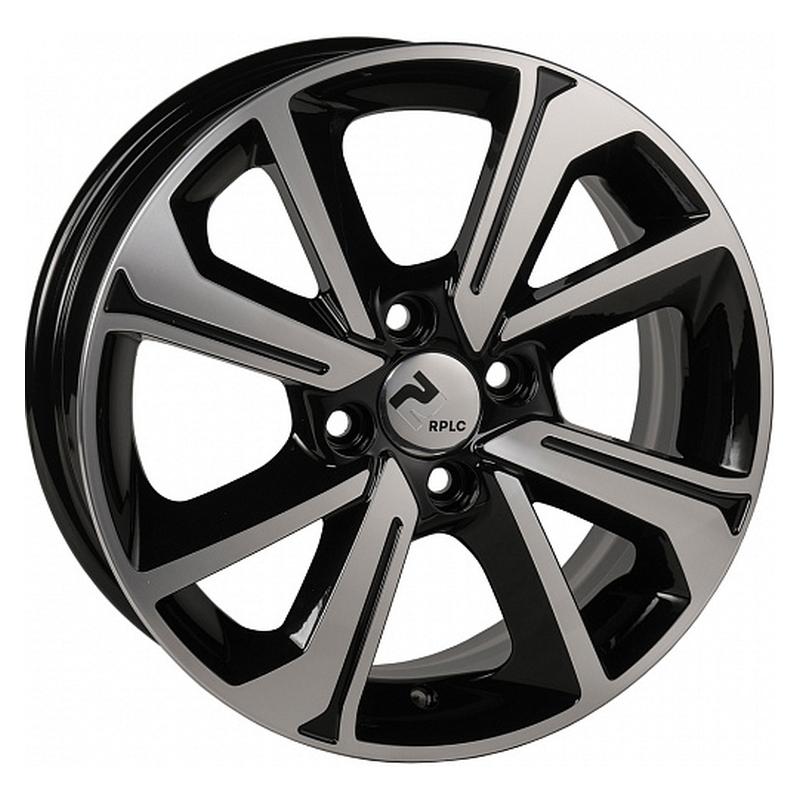 Литой колесный диск Kia Replica KI139 BFP 6,0x15 4x100 ЕТ46 D54,1