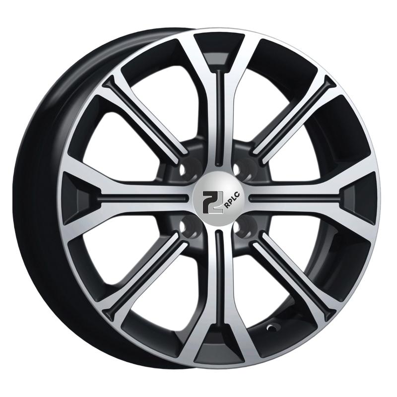 Литой колесный диск Kia Replica KI198 BFP 6,0x15 4x100 ЕТ46 D54,1
