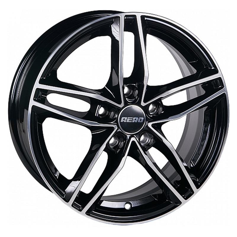 Литой колесный диск Aero V2108 BFP 6,5x16 5x114,3 ET45 D67,1