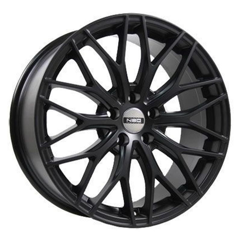 Литой колесный диск NEO 740 BLM 7,0x17 5x112 ET40 D66,6