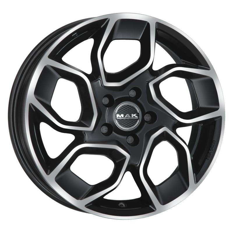 Литой колесный диск MAK Express Black Mirror 7,0x17 5x118 ET45 D71,1