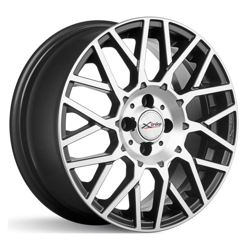 Литой колесный диск X-trike X-125 BKMFP 6,5x16 4x100 ET48 D54,1