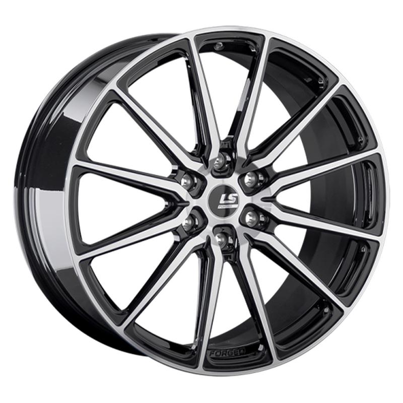 Кованый колесный диск Lswheels FG02 BKF 9,0x22 6x139,7 ET45 D95,1
