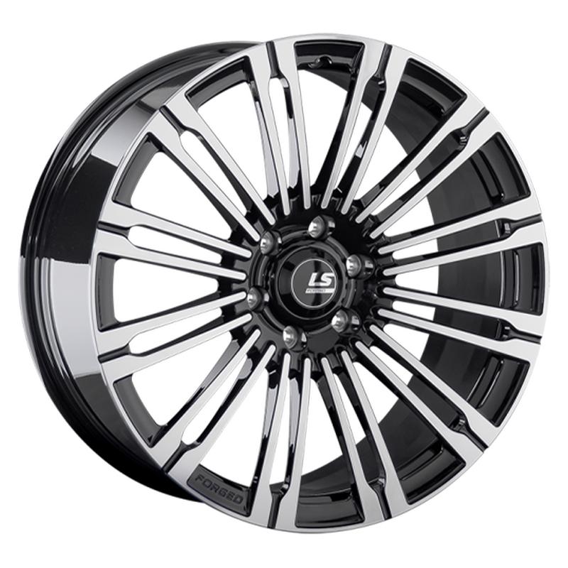 Кованый колесный диск Lswheels FG18 BKF 8,0x19 6x139,7 ET25 D106,1